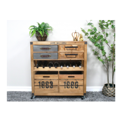 Mobile porta bottiglie montato cm 88x36h.95,5 nuovo art.119040 consegna gratuita-arredamentishop.it  AD TREND Offerte mobili ...