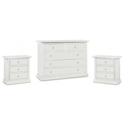 Comò con comodini montati cm 122x55h.90 e 60x35h.64 nuovi art.1364 consegna gratuita-arredamentishop.it  Tempesta Offerte mob...