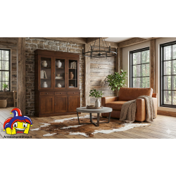 Cristalliera in arte povera cm 156x42h.205 nuova art.381 consegna gratuita-arredamentishop.it  Tempesta Offerte mobili 545,00...