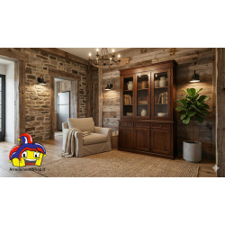 Cristalliera in arte povera cm 156x42h.205 nuova art.381 consegna gratuita-arredamentishop.it  Tempesta Offerte mobili 545,00...