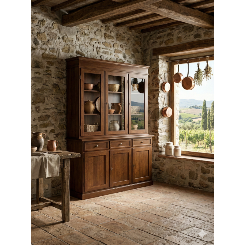 Cristalliera in arte povera cm 156x42h.205 nuova art.381 consegna gratuita-arredamentishop.it  Tempesta Offerte mobili 545,00...