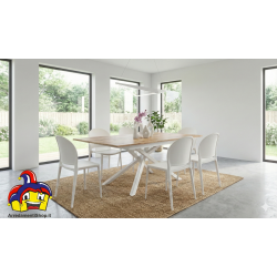 Tavolo 6 posti allungabile cm 120x80h.76 aperto cm 170x80h.76 nuovo art.2151 consegna gratuita-arredamentishop.it  Tempesta O...