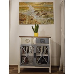 Mobile ingresso shabby cm 86x33h.91 nuovo art.101652 consegna gratuita-arredamentishop.it  AD TREND Offerte mobili 185,00 € 1...