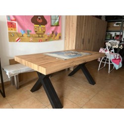 Tavolo per 20 persone cm 180x90h.77 aperto cm 480 art.02005 nuovo consegna gratuita-arredamentishop.it  Tempesta Offerte mobi...