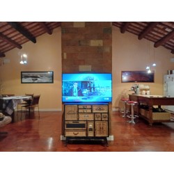 Cassettiera ingresso vintage montata cm 87x34h.81,5 nuova art.15964 consegna gratuita-arredamentishop.it  AD TREND Offerte mo...