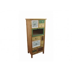 Mobile bagno vintage shabby cm 52,5x34h.118,5 nuovo art.119285 consegna gratuita-arredamentishop.it  AD TREND Offerte mobili ...