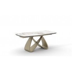 Tavolo calacatta oro allungabile cm 180x90h.76 aperto cm 260x90h.76 nuovo art.02300 consegna gratuita-arredamentishop.it  Tem...