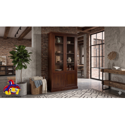 Vetrina arte povera noce cm 90x41h.186 montata art.387 consegna gratuita-arredamentishop.it  Tempesta Offerte mobili 330,00 €...