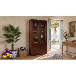 Vetrina arte povera noce cm 90x41h.186 montata art.387 consegna gratuita-arredamentishop.it  Tempesta Offerte mobili 330,00 €...