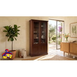 Vetrina arte povera noce cm 90x41h.186 montata art.387 consegna gratuita-arredamentishop.it  Tempesta Offerte mobili 330,00 €...