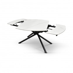 Tavolo rotante allungabile cm 120x88h.76 aperto cm 180 ceramica nuovo art.2206 consegna gratuita-arredamentishop.it  Tempesta...