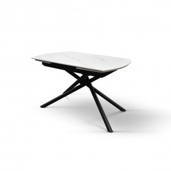 Tavolo rotante allungabile cm 120x88h.76 aperto cm 180 ceramica nuovo art.2206 consegna gratuita-arredamentishop.it  Tempesta...