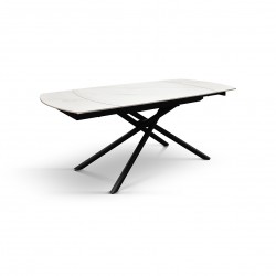 Tavolo rotante allungabile cm 120x88h.76 aperto cm 180 ceramica nuovo art.2206 consegna gratuita-arredamentishop.it  Tempesta...