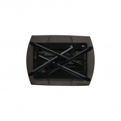 Tavolo girevole cucina ceramica e ferro cm 120x88h.76 aperto cm 180 nuovo art.2207 consegna gratuita-arredamentishop.it  Temp...