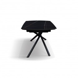 Tavolo girevole cucina ceramica e ferro cm 120x88h.76 aperto cm 180 nuovo art.2207 consegna gratuita-arredamentishop.it  Temp...