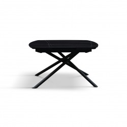 Tavolo girevole cucina ceramica e ferro cm 120x88h.76 aperto cm 180 nuovo art.2207 consegna gratuita-arredamentishop.it  Temp...
