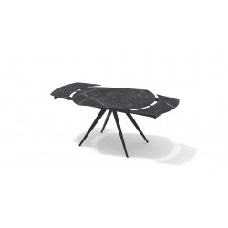 Tavolo gres effetto marmo girevole cm 120x90h.77 aperto cm 180 nuovo art.2297 consegna gratuita-arredamentishop.it  Tempesta ...