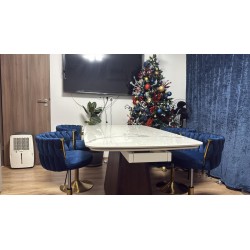 Tavolo in gres porcellanato cm 160x90h.76 aperto cm 200/240 nuovo art.2121 consegna gratuita-arredamentishop.it  Tempesta Off...