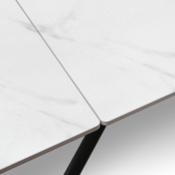 Tavolo da pranzo in ceramica cm 160x90h.76,5 aperto cm 210 nuovo art.2302 consegna gratuita-arredamentishop.it  Tempesta Offe...