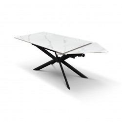 Tavolo da pranzo in ceramica cm 160x90h.76,5 aperto cm 210 nuovo art.2302 consegna gratuita-arredamentishop.it  Tempesta Offe...
