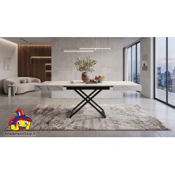 Tavolo sollevabile cm 120x80h.30 aperto cm 170/220 nuovo art.2283 consegna gratuita-arredamentishop.it  Tempesta Offerte mobi...
