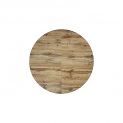 Tavolo rotondo legno rustico cmø100h.75 aperto cm 100x140h.75 nuovo art.2220 consegna gratuita-arredamentishop.it  Tempesta O...