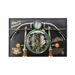 Orologio da parete industrial nuovo cm 90x60h.16,5 art.119204 consegna gratuita-arredamentishop.it  AD TREND Offerte mobili 1...