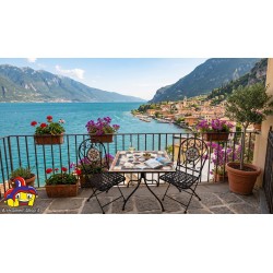 Set Bistrot Balcone 3 Pezzi in Ferro e Mosaico - Art. 116114 - ArredamentiShop.it  AD TREND Offerte mobili 148,00 € 148,00 € ...