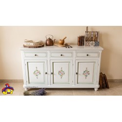 Credenza Dipinta a Mano Nuova 150x43 H98 cm - Art. 0493 - arredamentishop.it  Tempesta Offerte mobili 370,00 € 370,00 € 370,0...