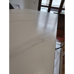 Tavolo da Pranzo 140x80 Ceramica Effetto Marmo Statuario - NUOVO - Art. 2299 - ArredamentiShop.it  Tempesta Offerte mobili 14...