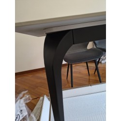 Tavolo da Pranzo 140x80 Ceramica Effetto Marmo Statuario - NUOVO - Art. 2299 - ArredamentiShop.it  Tempesta Offerte mobili 14...