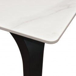 Tavolo da Pranzo 140x80 Ceramica Effetto Marmo Statuario - NUOVO - Art. 2299 - ArredamentiShop.it  Tempesta Offerte mobili 14...