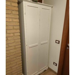 Armadio Ripostiglio Multiuso in Legno Bianco Opaco Nuovo Codice Art. 1520 - ArredamentiShop.it  Tempesta Offerte mobili 320,0...