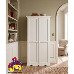 Armadio Ripostiglio Multiuso in Legno Bianco Opaco Nuovo Codice Art. 1520 - ArredamentiShop.it  Tempesta Offerte mobili 320,0...