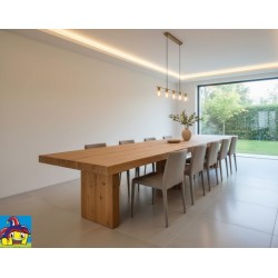 Tavolo allungabile 4 metri moderno cm 180x100h.76 aperto fino a cm 480 nuovo art.1679 consegna gratuita-arredamentishop.it  T...