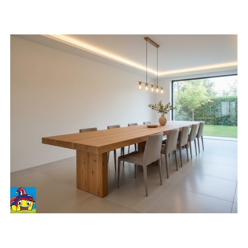 Tavolo allungabile 4 metri moderno cm 180x100h.76 aperto fino a cm 480 nuovo art.1679 consegna gratuita-arredamentishop.it  T...