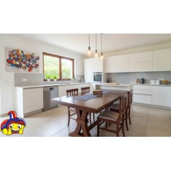 Tavolo allungabile arte povera nuovo art.0660180085 cm 180x85h.76 aperto cm 360 consegna gratuita-arredamentishop.it  Tempest...