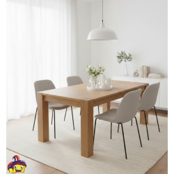 Tavolo 140x90 aperto cm 180/220 nuovo art.632 consegna gratuita-arredamentishop.it  Tempesta Offerte mobili 550,00 € 550,00 €...