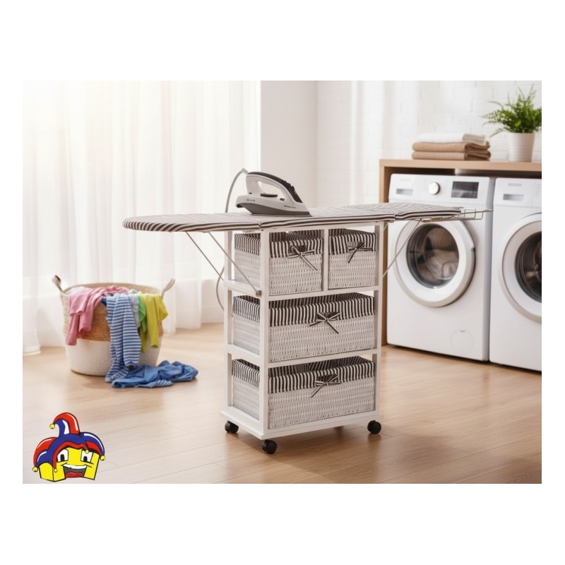 Mobile da stiro cm 52x32h75 nuovo art.66453 consegna gratuita-arredamentishop.it  AD TREND Offerte mobili 110,00 € 110,00 € 1...
