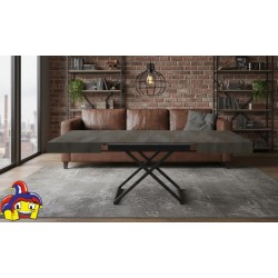 Tavolino trasformabile cm 120x80h.30 aperto cm 220x80h.77 nuovo art.1784 consegna gratuita-arredamentishop.it  Tempesta Offer...
