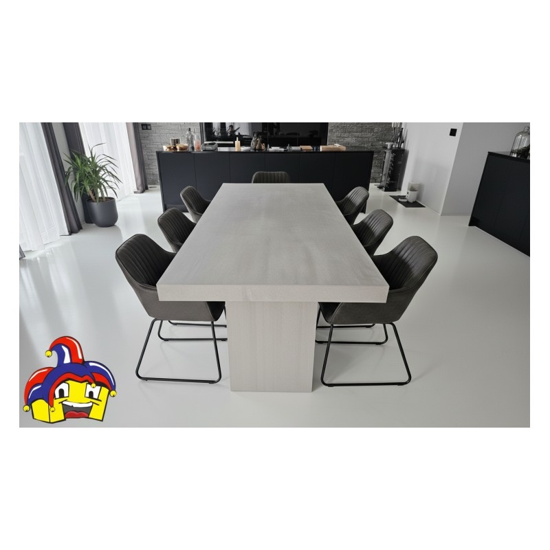 Tavolo grigio cm 180x100h.76 allungabile cm 480 nuovo art.1637 consegna gratuita-arredamentishop.it  Tempesta Offerte mobili ...