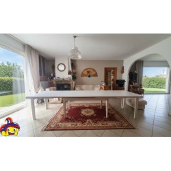 Tavolo legno bianco opaco cm 160x85h.76 allungabile fino a 340 cm nuovo art.0742 consegna gratuita-arredamentishop.it  Tempes...