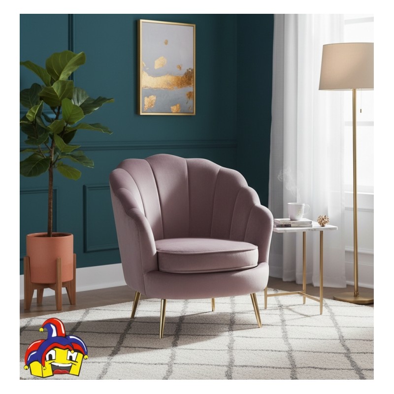 Poltrona conchiglia rosa nuova art.67945 consegna gratuita-arredamentishop.it  AD TREND Offerte mobili 190,00 € 190,00 € 190,...