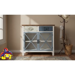 Mobile ingresso shabby cm 86x33h.91 nuovo art.101652 consegna gratuita-arredamentishop.it  AD TREND Offerte mobili 185,00 € 1...