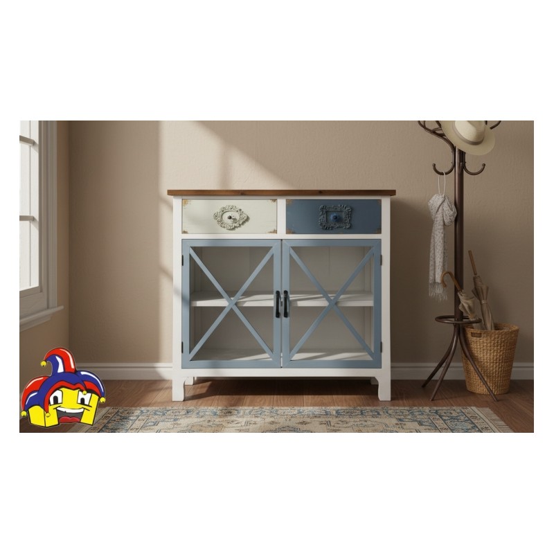 Mobile ingresso shabby cm 86x33h.91 nuovo art.101652 consegna gratuita-arredamentishop.it  AD TREND Offerte mobili 185,00 € 1...