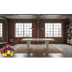 Tavolo bianco consumato cm160x90h.76 allungabile 410x90 nuovo art.1676 consegna gratuita-arredamentishop.it  Tempesta Offerte...