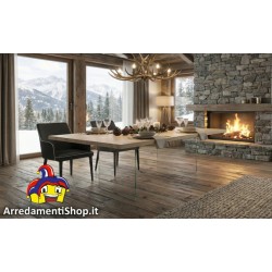 Tavolo rovere e vetro cm 180x90h.78 fisso nuovo art.813 consegna gratuita-arredamentishop.it  Tempesta Offerte mobili 545,00 ...