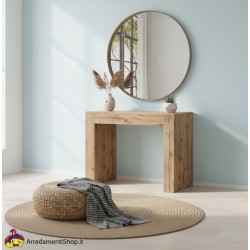 Consolle rustica allungabile cm 90x45h.76 aperta 3 metri nuova art.1881 consegna gratuita-arredamentishop.it  Tempesta Offert...