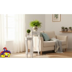 Alzatine per piante set 2 misure cm 24x24h.62,5 e cm 30x30h.78 art.50266 nuove consegna gratuita-arredamentishop.it  AD TREND...