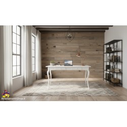 Scrittoio bianco shabby cm 120x60h.78 nuovo art.1304 consegna gratuita-arredamentishop.it  Tempesta Offerte mobili 255,00 € 2...